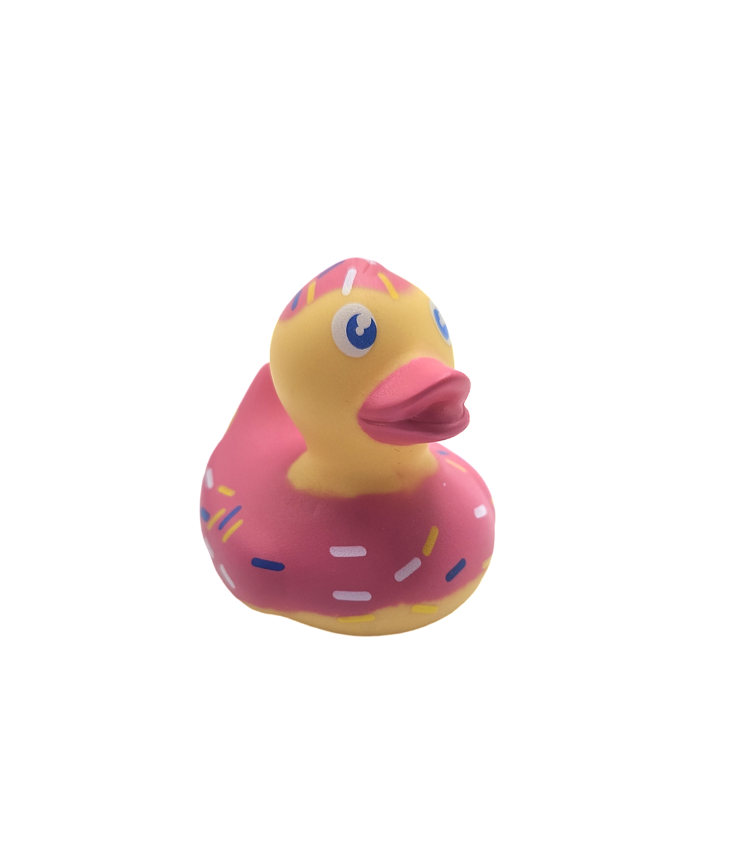 10 Pink Donut Ducks - 2" Rubber Ducks