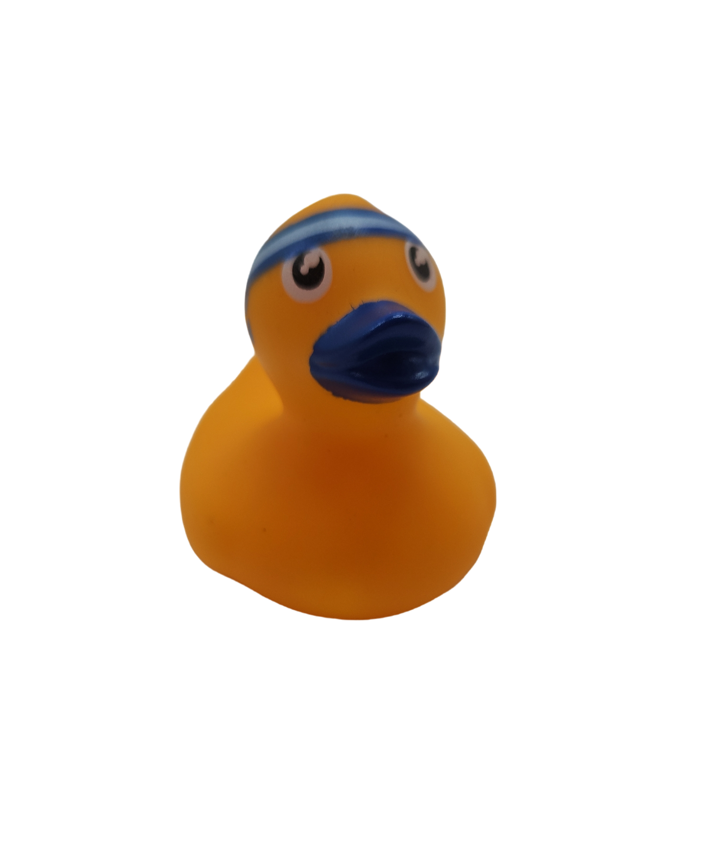 10 Orange Athletic Ducks - 2" Rubber Ducks