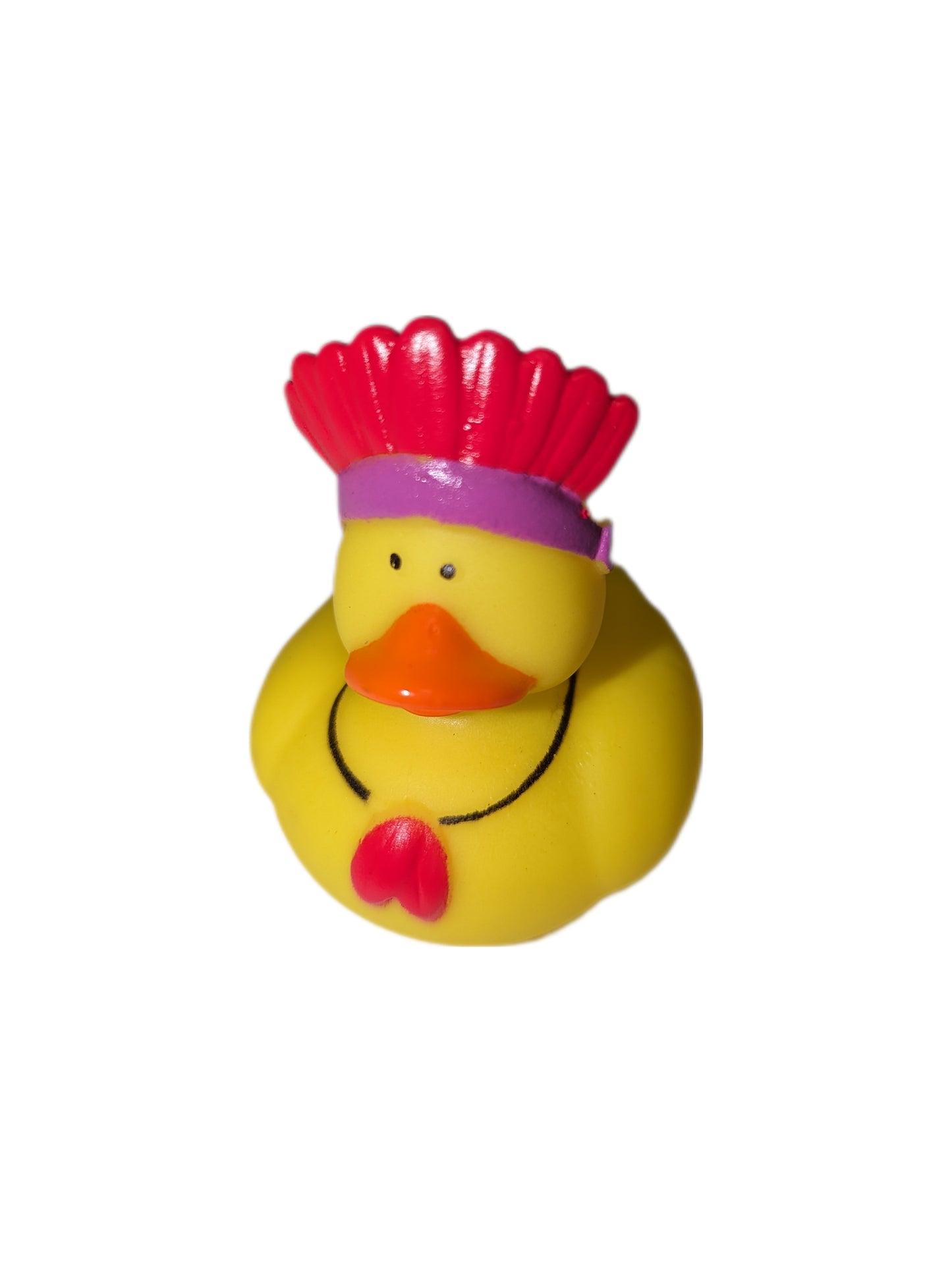 10 Thanksgiving Native American Ducks - 2" Rubber Ducks