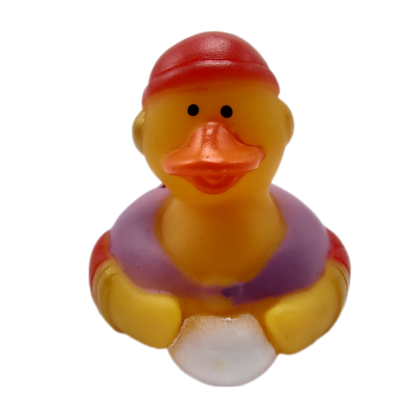 10 Crystal Ball Ducks - 2" Rubber Ducks