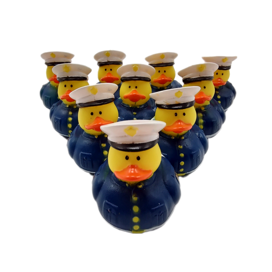 10 Military Marine  Ducks - 2" Rubber Ducks