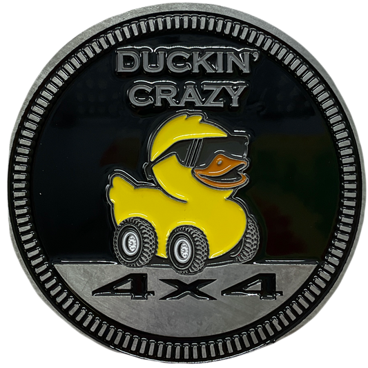 Duckin' Crazy Rated Badge - EXCLUSIVE LIMITED EDITION