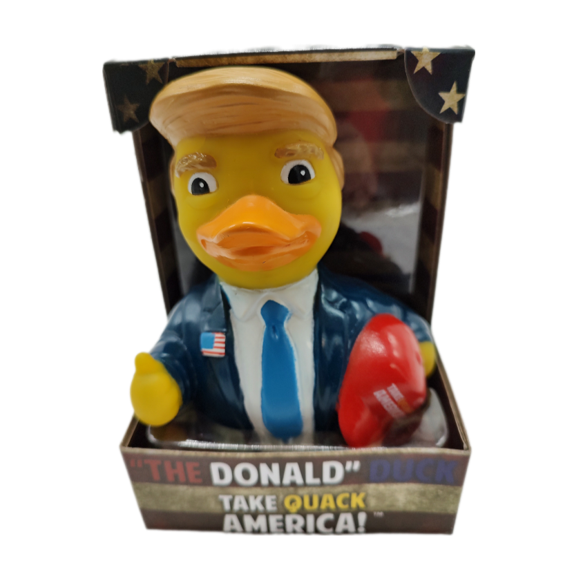 The" Donald" Duck - Take Quack America - Celebriduck Rubber Duck