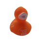 10 Orange Tootsie Roll Ducks - 2" Rubber Ducks