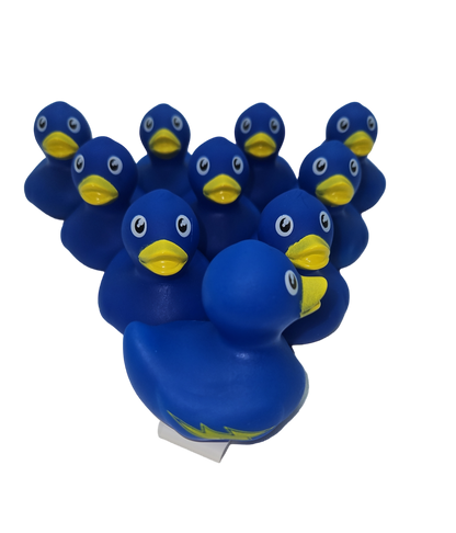 10 Lightning Bolt Ducks - 2" Rubber Ducks