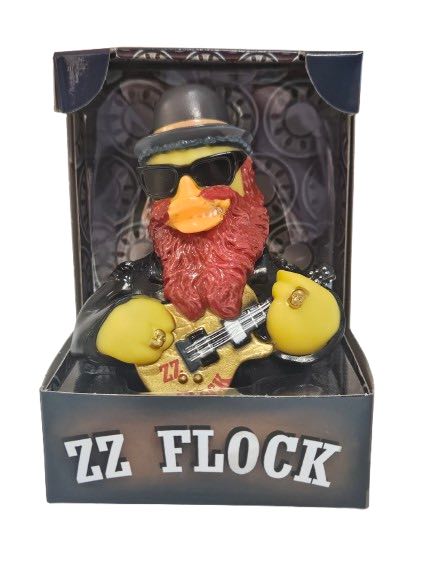 Celebriduck- Zz Flock Rubber Duck