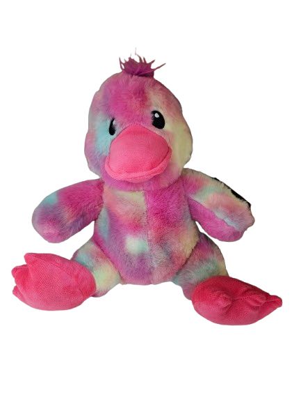 Mohawk Multicolored Duck Plushie