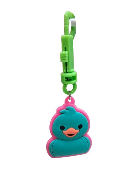 Rubber Duck Backpack Clip (Blue)