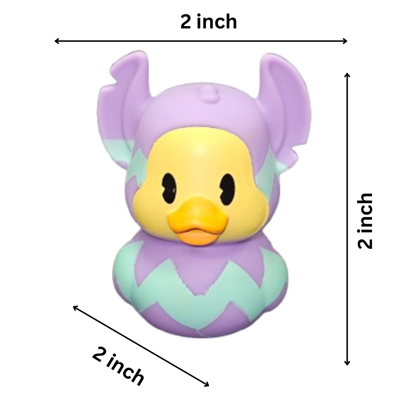 HUGE 8.5 Inch Rubber Duck Halloween Plus 4 - 2 Inch Rubber Ducks