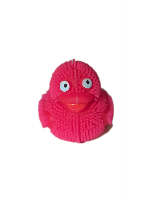 10 Pink Squishy Ducks - 2" Rubber Ducks