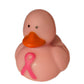 10 Light Pink Breast Cancer Awareness Ducks - 2" Rubber Ducks