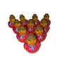 10 Red Sweater Scarecrows - 2" Rubber Ducks