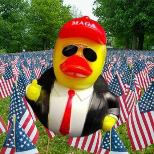 Presidential Duck - Thumbs Up