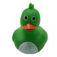 10 Crazy Bird Green Ducks - 2" Rubber Ducks