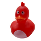 10 Crazy Bird Red Ducks - 2" Rubber Ducks