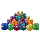 50 Metallic Ducks Mixed Colors- 2" Rubber Ducks