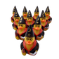 10 Wizard Ducks - 2" Rubber Ducks