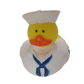 10 Military Navy Sailor Ducks - 2" Rubber Ducks