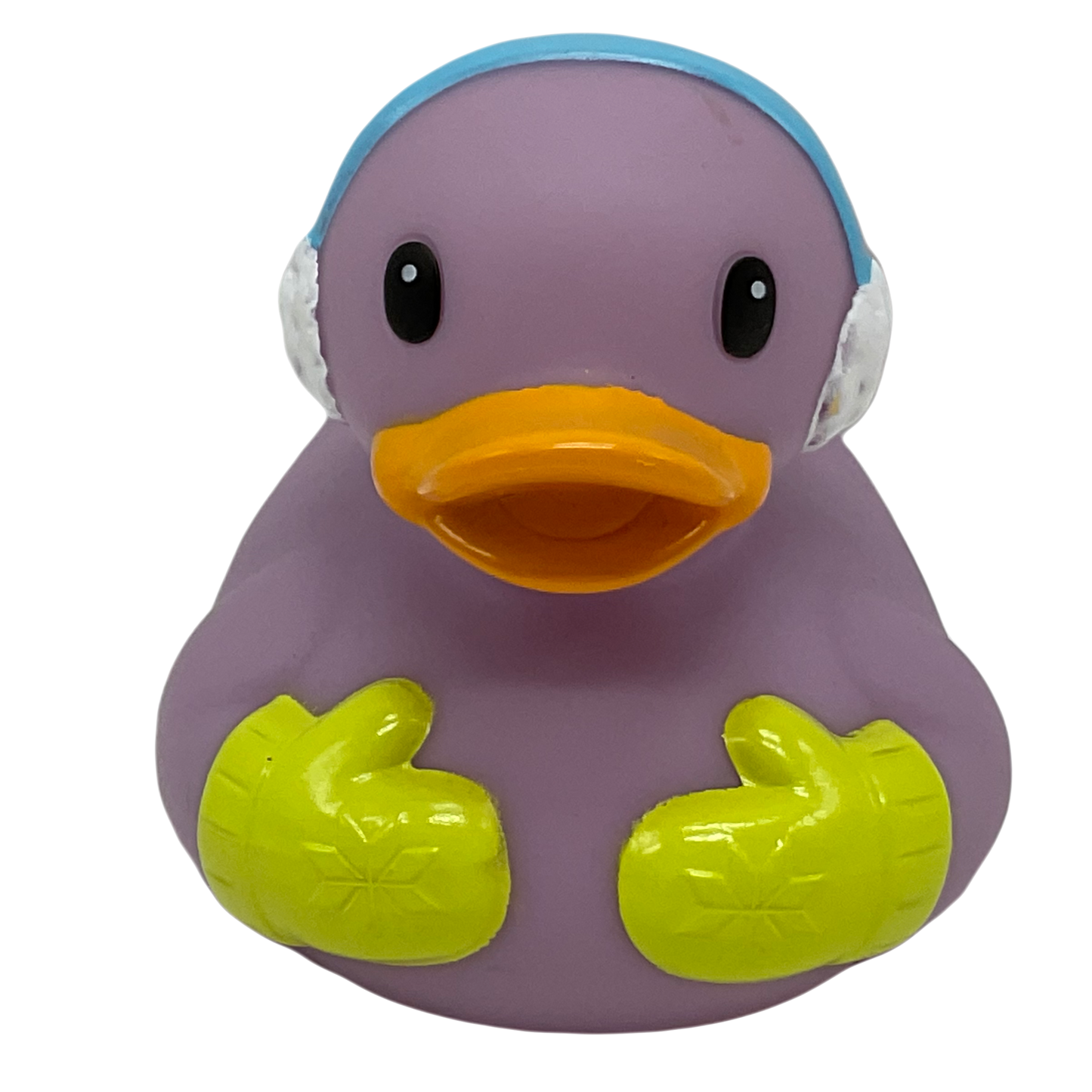 Purple Winter 3" Rubber Duck