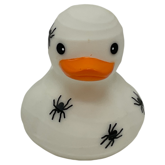 Spider Mummy Target 3" Rubber Duck