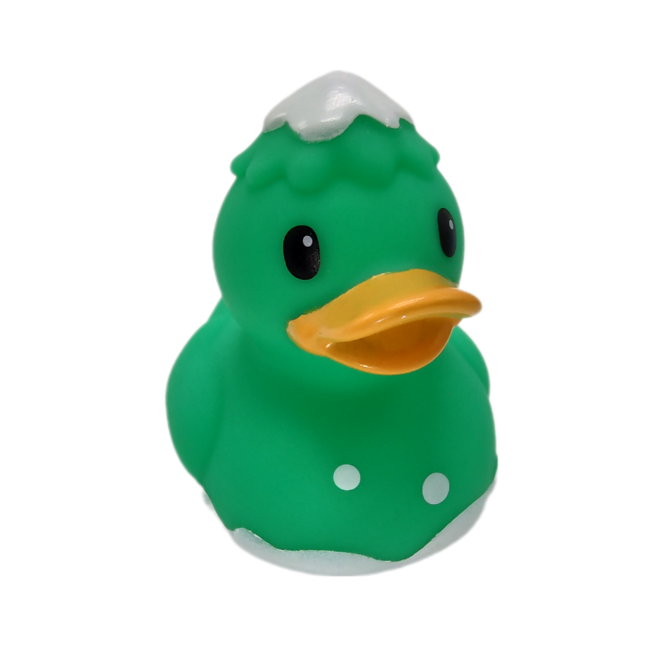 Green Snowtree 3" Rubber Duck