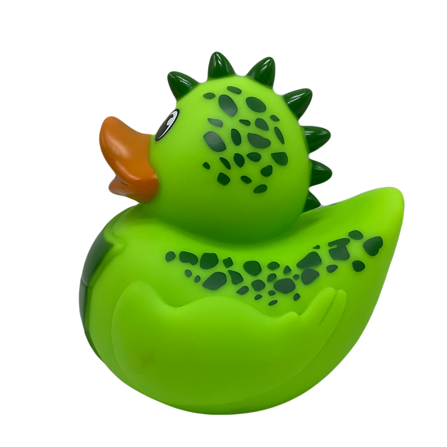 Green Dinosaur 6" Rubber Duck