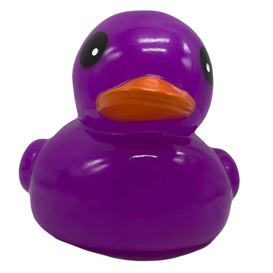 Neon Purple 6" Rubber Duck