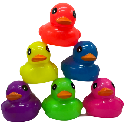 Neon Yellow 6" Rubber Duck