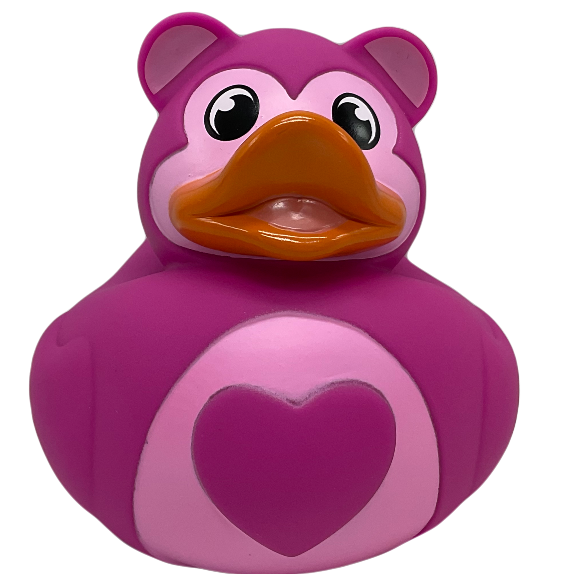 Heart Bear 6" Rubber Duck