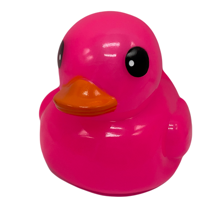 Neon Pink 6" Rubber Duck