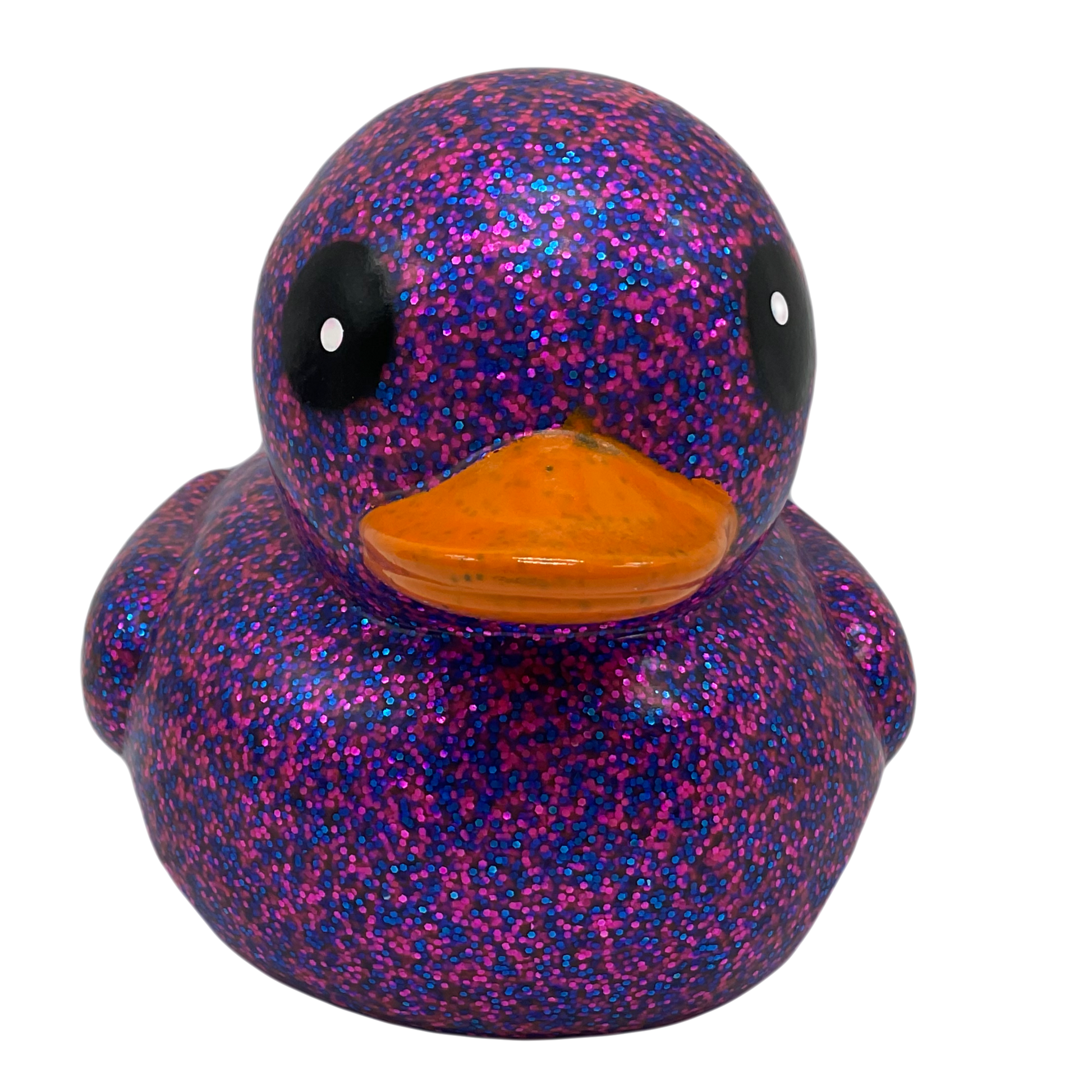 Purple Glitter 6" Rubber Duck