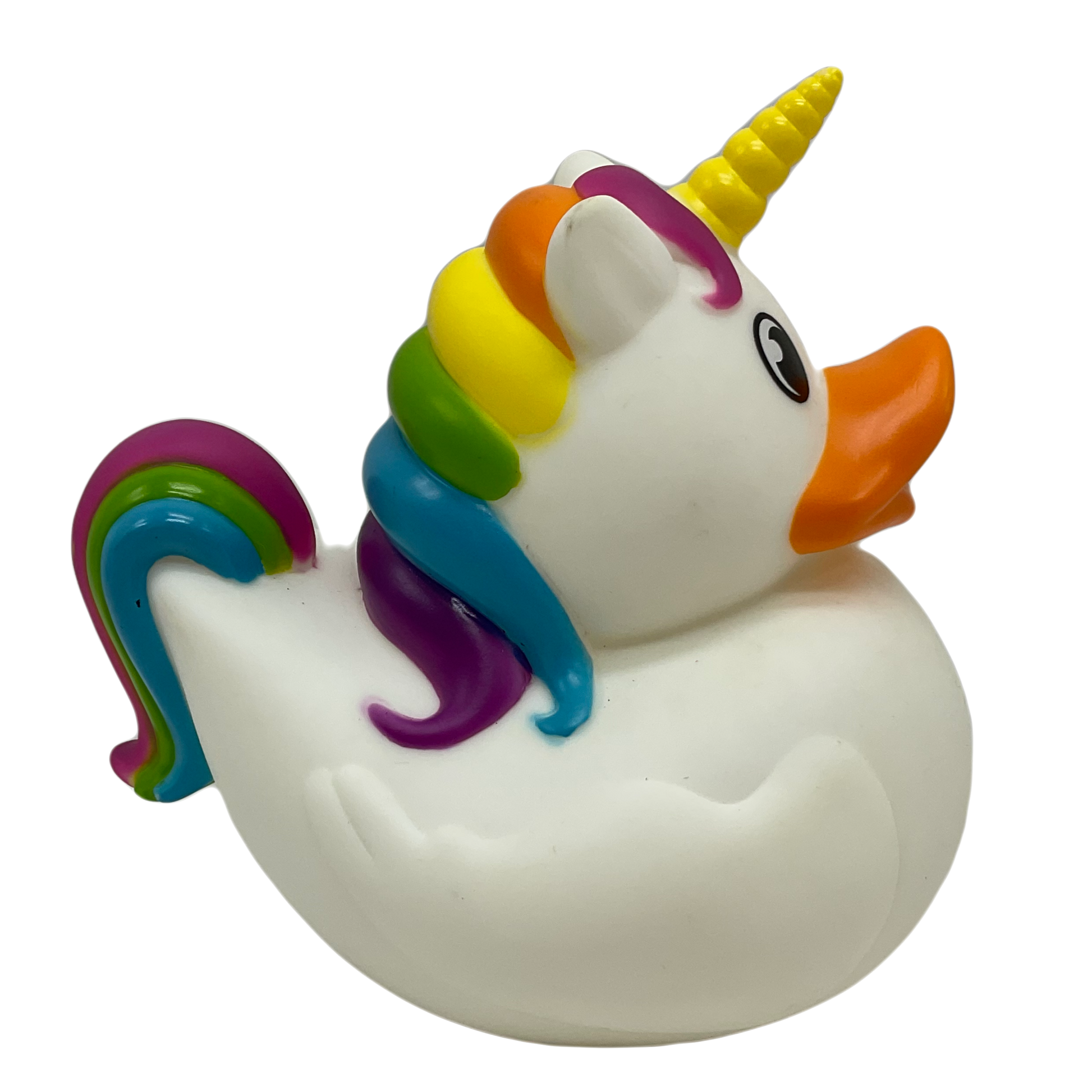 Rainbow Unicorn 6" Rubber Duck