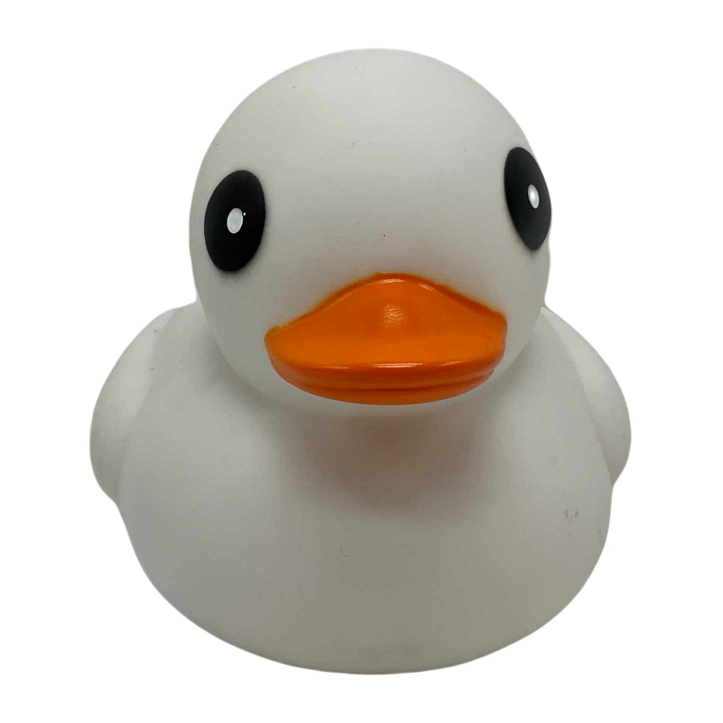 Smooth White 6" Rubber Duck