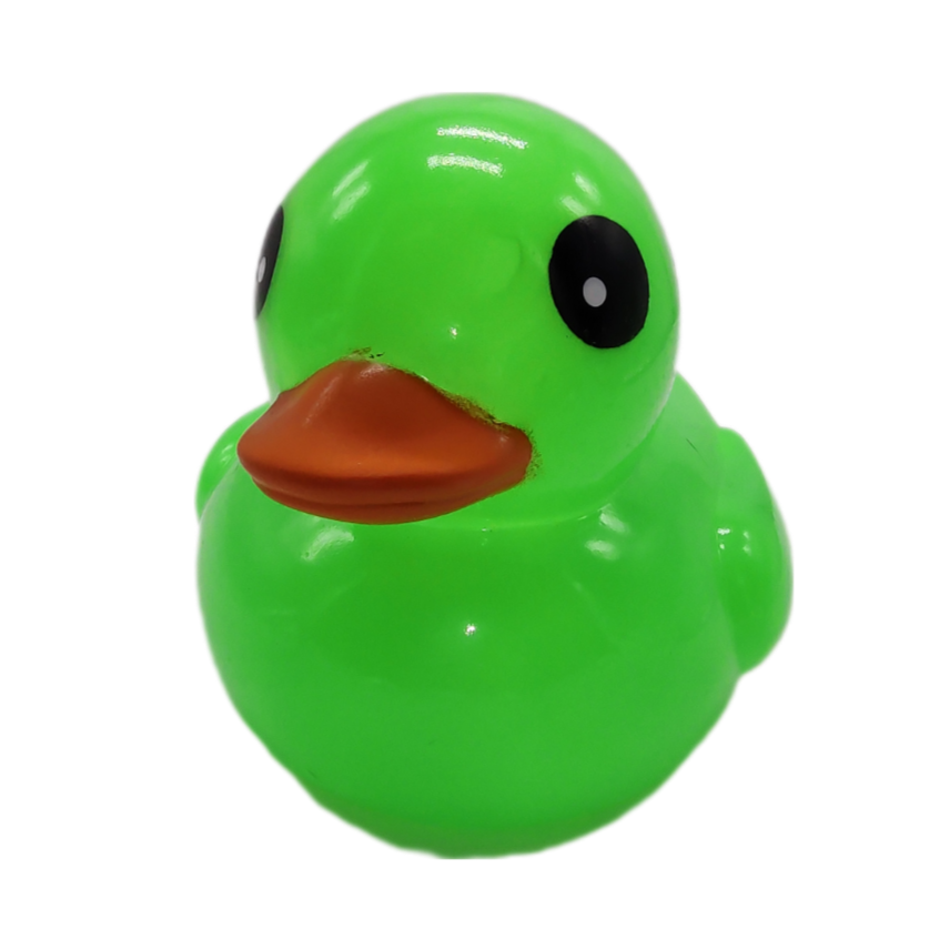 Neon Green 6" Rubber Duck