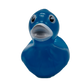 10 Neon Blue Ducks - 2" Rubber Ducks