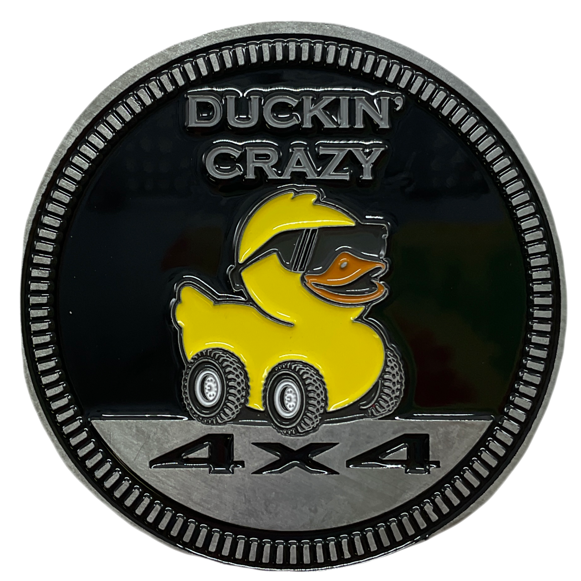 Duckin' Crazy Rated Badge - EXCLUSIVE LIMITED EDITION