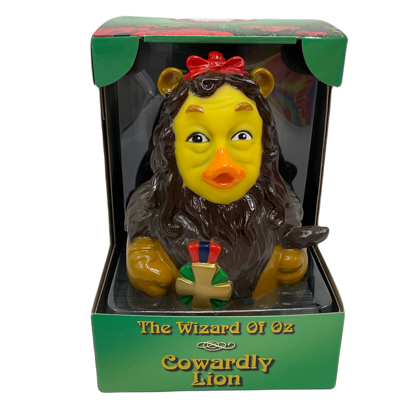 Cowardly Lion Wizard of Oz Celebriduck Rubber Duck