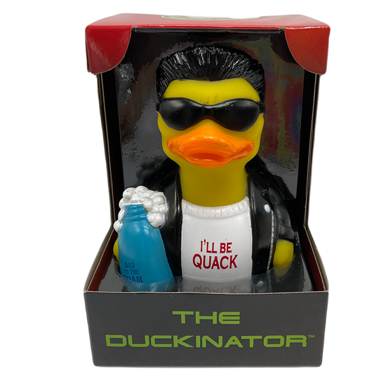 The Duckinator Terminator Celebriduck Rubber Duck