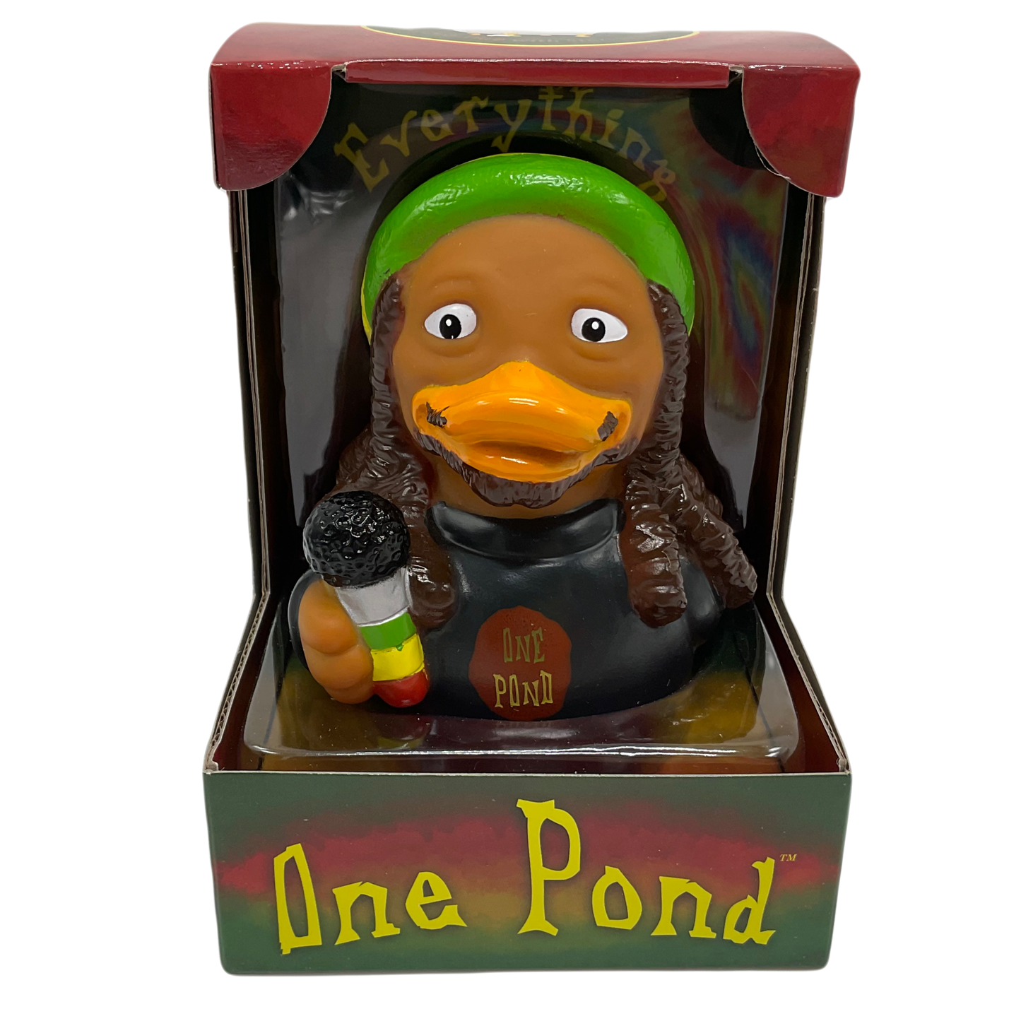 One Pond Bob Marley Celebriduck Rubber Duck