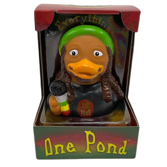 One Pond Bob Marley Celebriduck Rubber Duck
