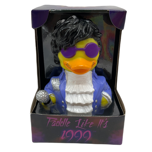 Paddle Like It's 1999 Prince Celebriduck Rubber Duck