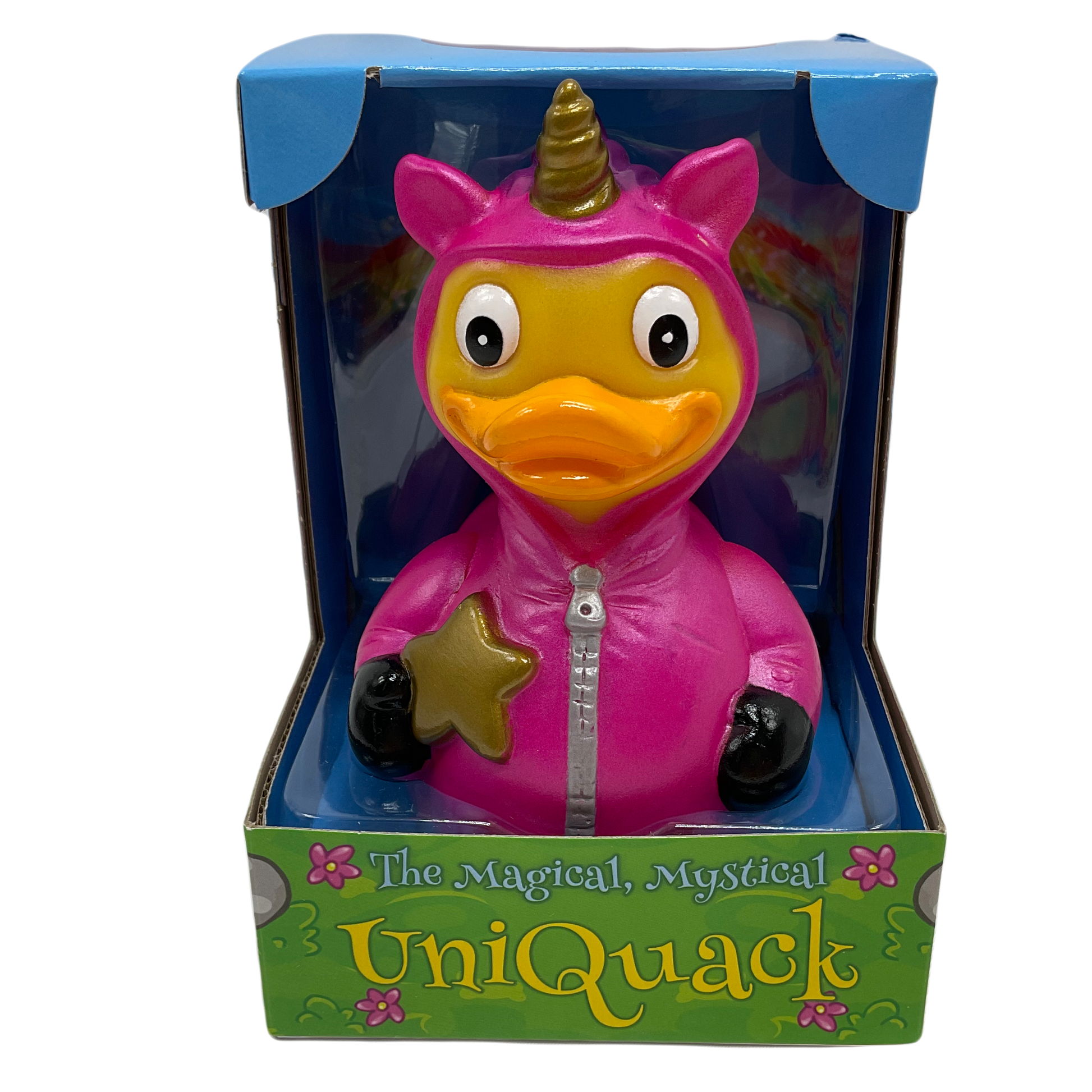 Uniquack Pink Unicorn Celebriduck Rubber Duck