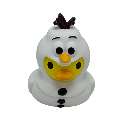 Olaf Snowman Frozen Disney Rubber Duck 2" Duckz
