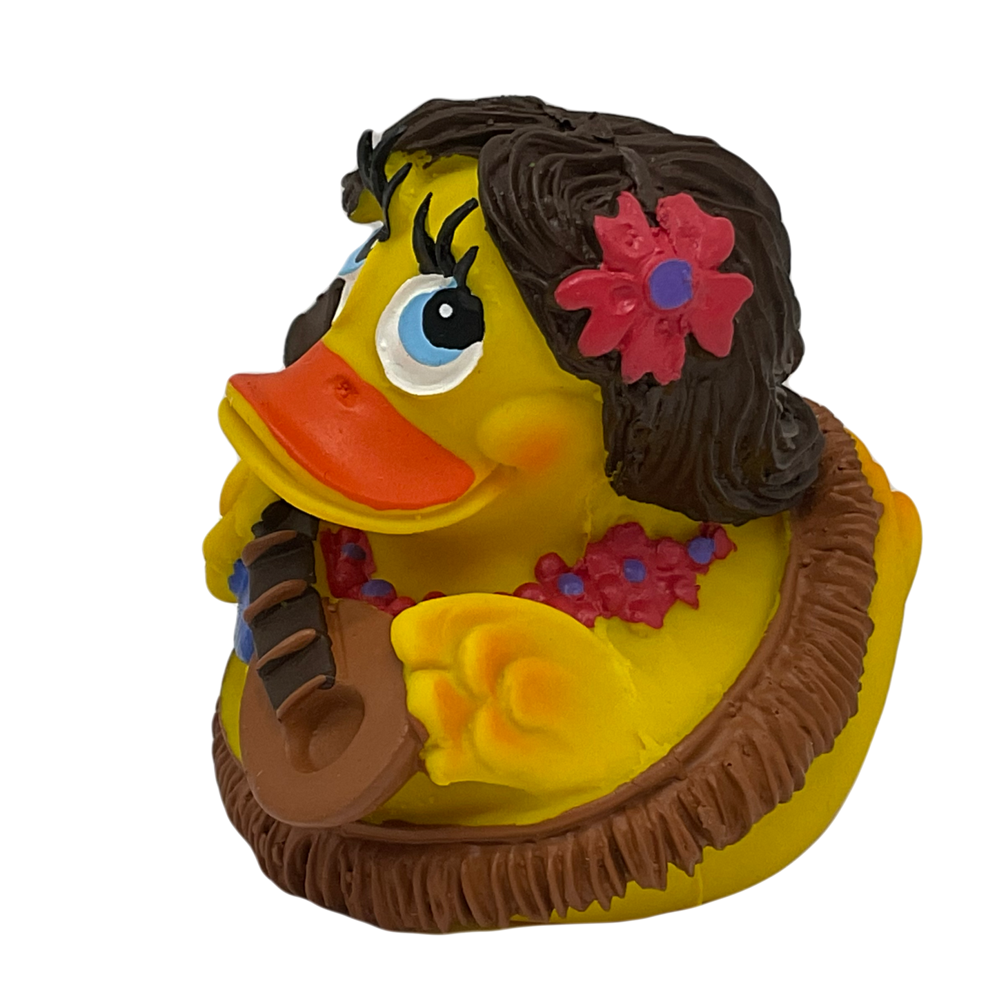 Hawaiian Music Duck 100 % Natural Rubber Duck