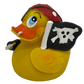 Pirate 100 % Natural Rubber Duck