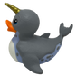 Narwhal Wild Republic 4" Rubber Duck
