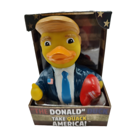 The" Donald" Duck - Take Quack America - Celebriduck Rubber Duck